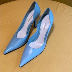 This shoe has a 3 inch heel